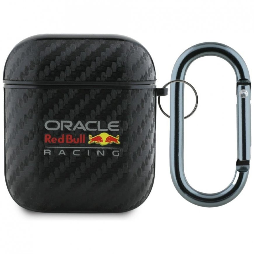 Red Bull PU Carbon Case for AirPods 1|2 Black – 2