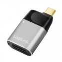 LogiLink USB 3.2 Gen2 Type-C adapter, C/M to HDMI-A+USB-C, 4K, PD, alu, black/grey LogiLink USB 3.2 Gen2 Type-C adapter, C/M to HDMI-A+USB-C, 4K, PD, alu, black/grey