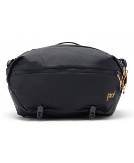 Peak Design Outdoor Sling vyötärölaukku Kangas, Verkko, Nailon, Polyuretaani (PU) musta