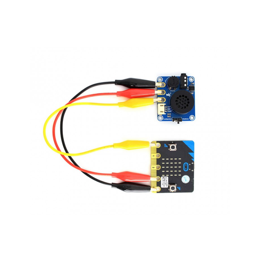 Waveshare speaker module for Micro:bit 2.0V ~ 5.5V – 3