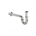 Siphon extension Viega without brass connector 32d 220mm, chrome Siphon extension Viega without brass connector 32d 220mm, chrome