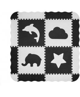 Vaahtomuovimatto Milly Mally Jolly 2x2 harmaa