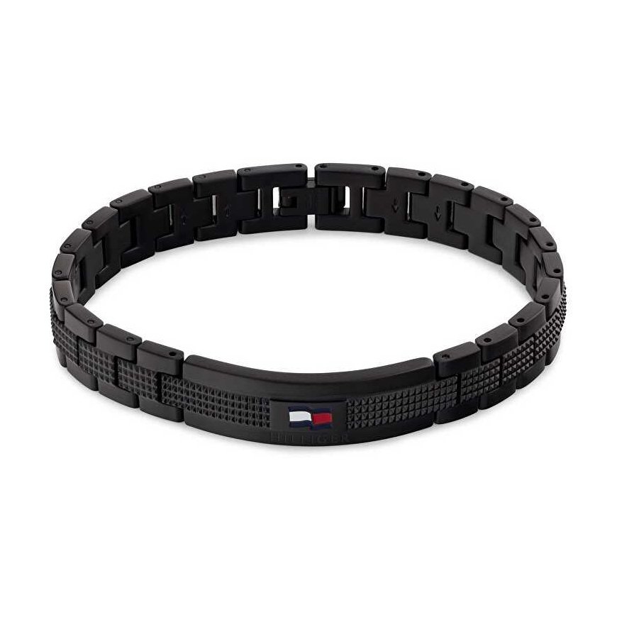Tommy Hilfiger Nadčasový musta náramek pro muže Homme 2790420