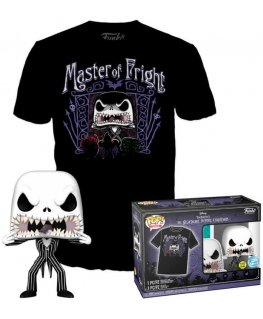 Funko Set POP-figuuri ja t-paita Painajainen ennen joulua Jack Skellington Exclusive