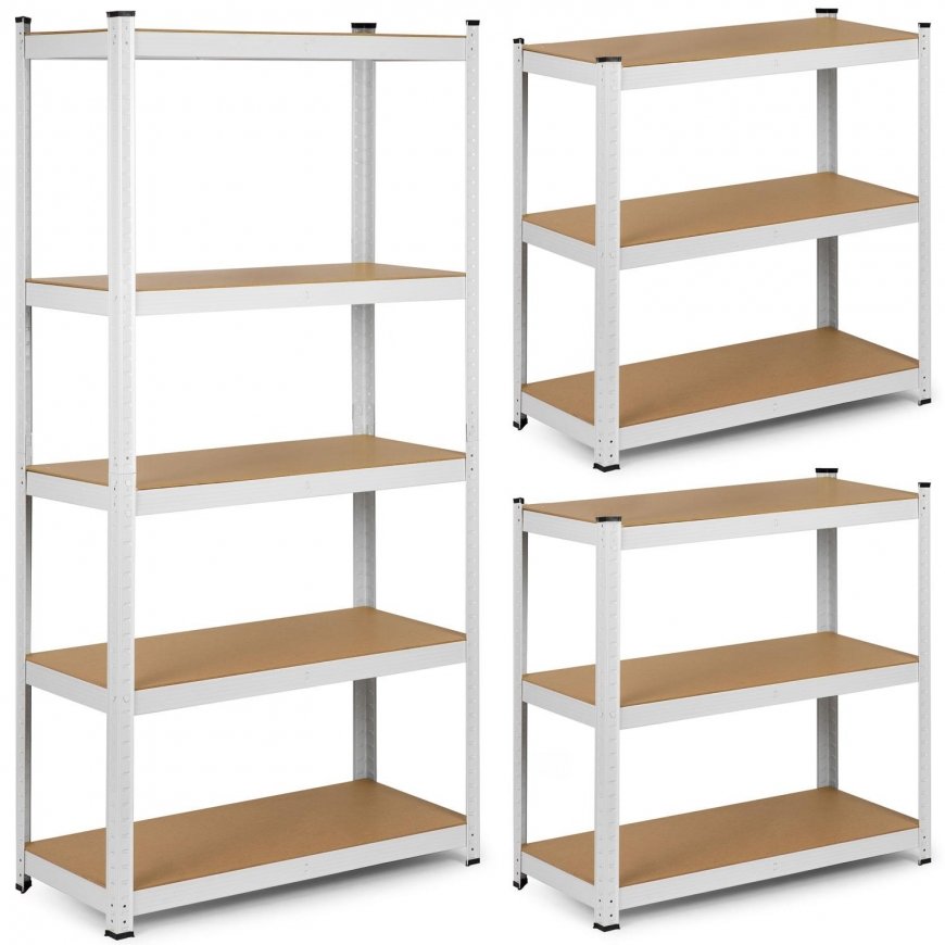 Metal storage shelf 180 x 90 x 30 Humberg 4844