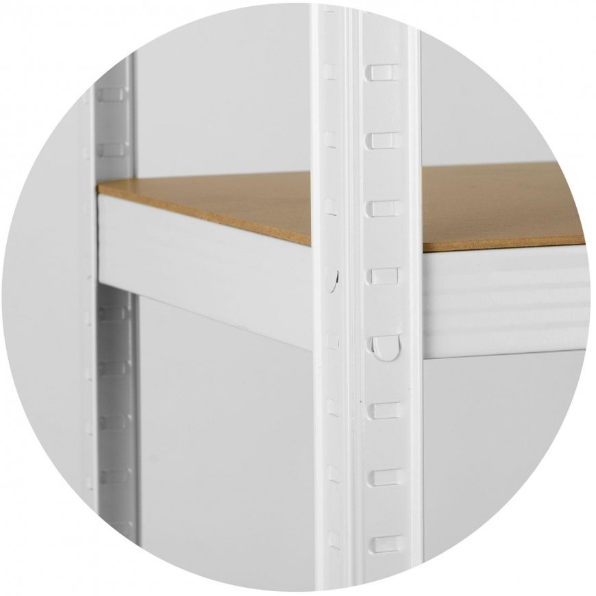 Metal storage shelf 180 x 90 x 30 Humberg 4844 – 4