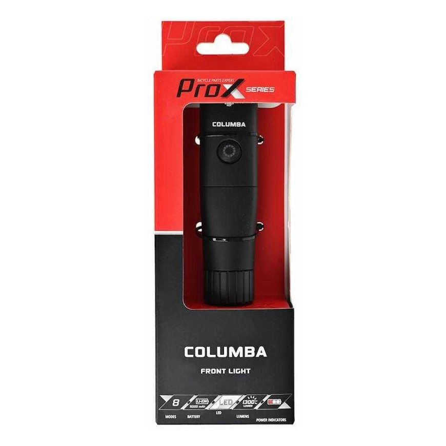 Priekinė lempa ProX Columba Memory Safe mode GoPro 1300Lm USB – 4