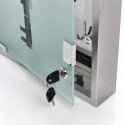 Zeller Key box with glass door, 30 x 30 x 6 cm Zeller Key box with glass door, 30 x 30 x 6 cm