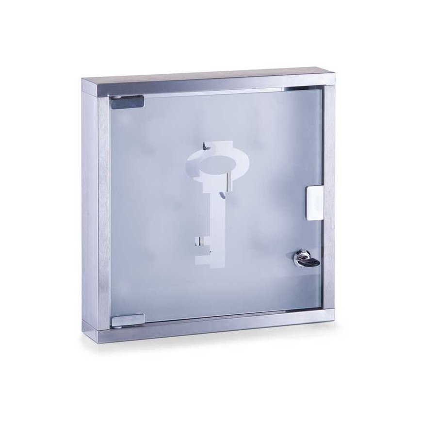 Zeller Key box with glass door, 30 x 30 x 6 cm – 5
