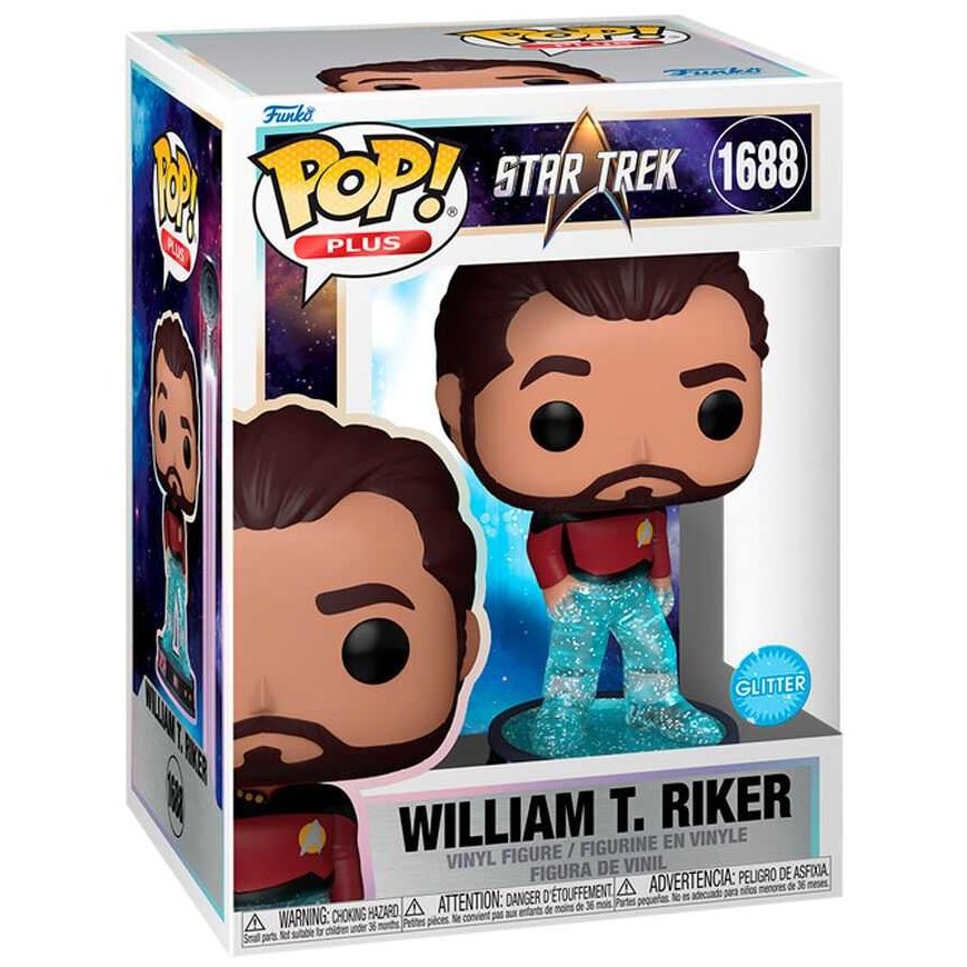 Funko POP figure Plus Star Trek William T. Riker