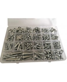 Drill Oem Screw and Nut Set M3/M4/M5/M6 - 1000 pcs.