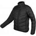 Neo Black down work jacket with hood, size XXXL