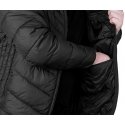 Neo Black down work jacket with hood, size XXXL