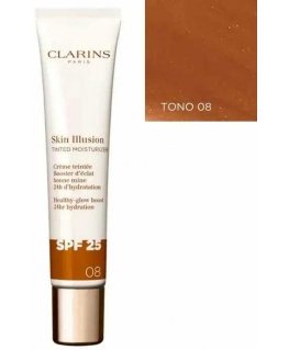 Clarins Skin Illusion Tinted Moisturizer Spf25 08, 40 ml