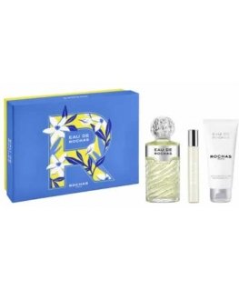 Rochas Eau De Rochas Eau De Toilette Purškiklis 100ml Set 3 Pieces
