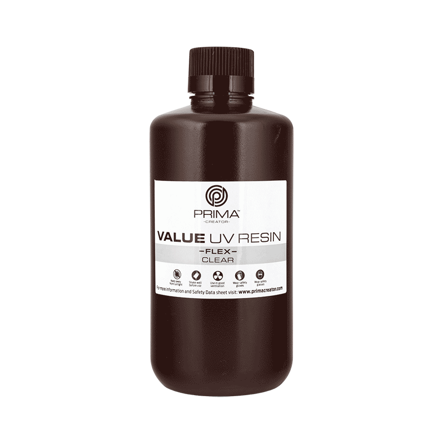 PrimaCreator Value Flex UV derva - 1000ml - Skaidri – 2