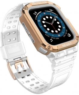 Apple SE/7 silicone Hurtel strap, Pink, 38/40/41 mm
