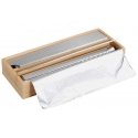 Kesper Food foil dispenser, two compartments, bamboo, 35 x 13 cm Kesper Food foil dispenser, two compartments, bamboo, 35 x 13 cm