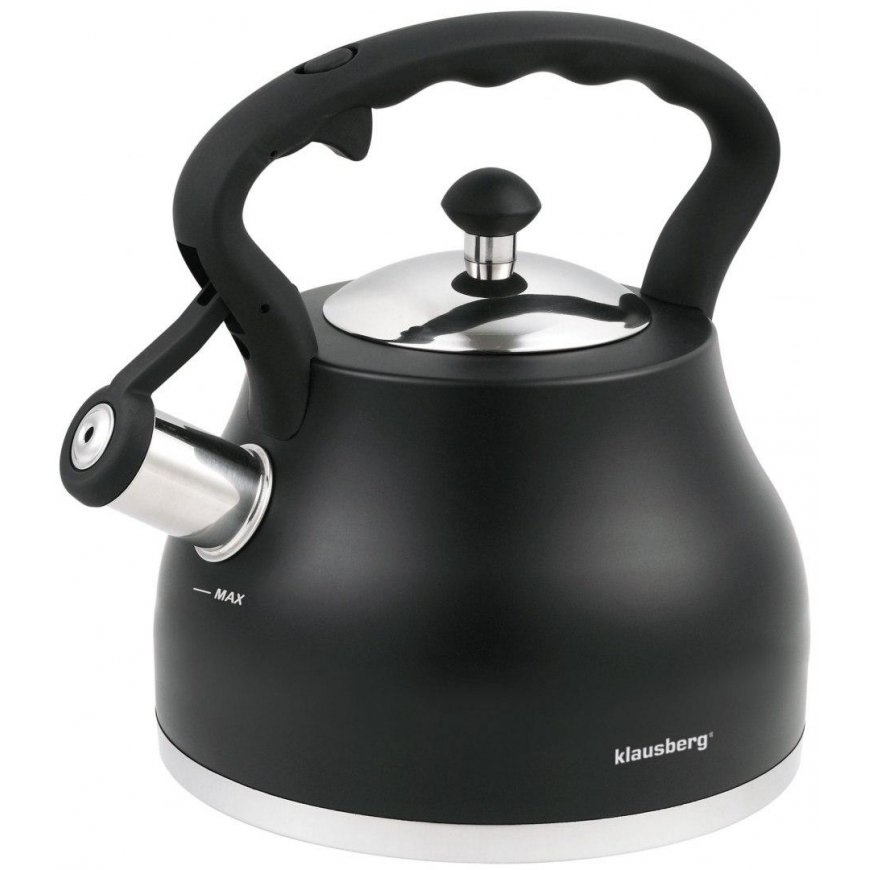 STAINLESS STEEL KETTLE 2.7L STORE BOTTOM KLAUSBERG KB-7448 – 2