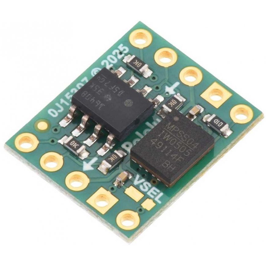 ISO1640 - Dvikryptis I2C izoliatorius su izoliuotu maitinimo šaltiniu be jungčių - 5V/3.3V, 200mA - Pololu 5392