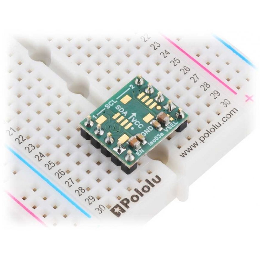 ISO1640 - Bidirectional I2C Isolator with Isolated Power Supply without Connectors - 5V/3.3V, 200mA - Pololu 5392 – 3