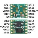 ISO1640 - Bidirectional I2C Isolator with Isolated Power Supply without Connectors - 5V/3.3V, 200mA - Pololu 5392 ISO1640 - Bidirectional I2C Isolator with Isolated Power Supply without Connectors - 5V/3.3V, 200mA - Pololu 5392