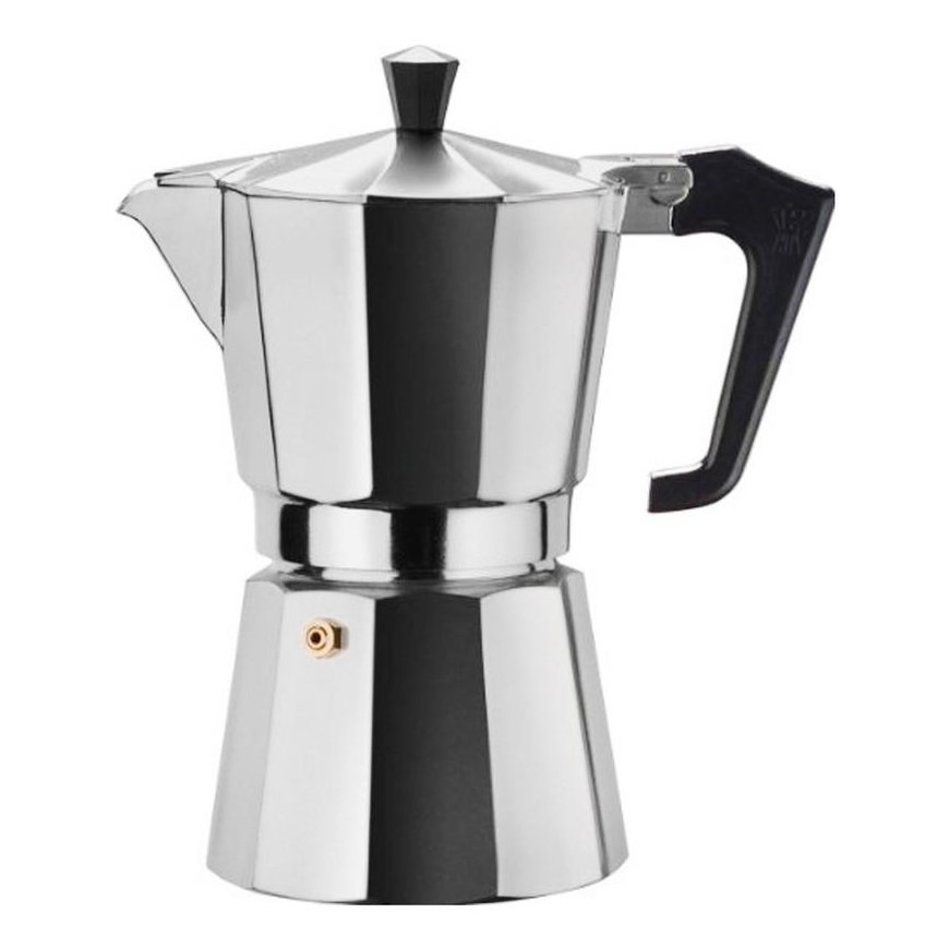 Ghidini Aluminum Espresso Coffee Maker for 6 Cups