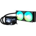 TRYX PANORAMA Komplett-Wasserkühlung, ARGB - 240 mm, musta TRYX PANORAMA Komplett-Wasserkühlung, ARGB - 240 mm, musta