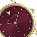 Emily Westwood Burgundy Whisper Gold EKF-5914GQ -kello Emily Westwood Burgundy Whisper Gold EKF-5914GQ -kello