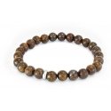 Agato Korálkový náramek with bronzite MINK127/20 Agato Korálkový náramek with bronzite MINK127/20