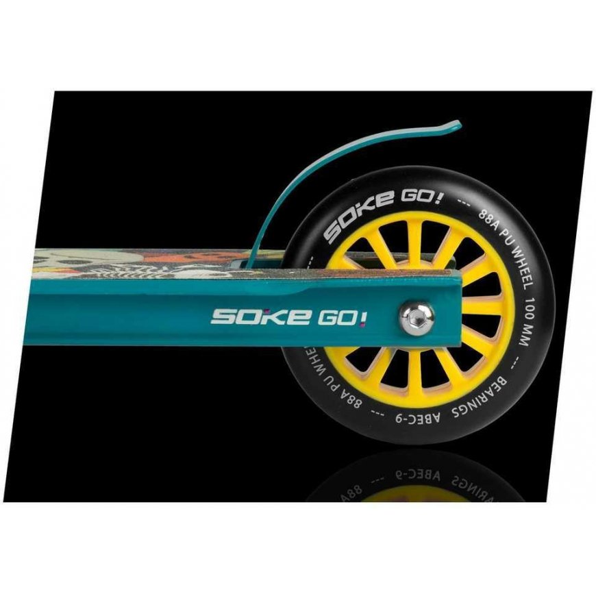 Soke Kółka do hájnogi 100 mm keltainen 2 kpl – 5