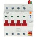 Tuya - 3-vaiheinen WiFi-sulake energiamittarilla - 4P 16A - RTX WCB16-4P
