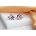 Brilio Silver Playful silver earrings Flowers EA1087W Brilio Silver Playful silver earrings Flowers EA1087W
