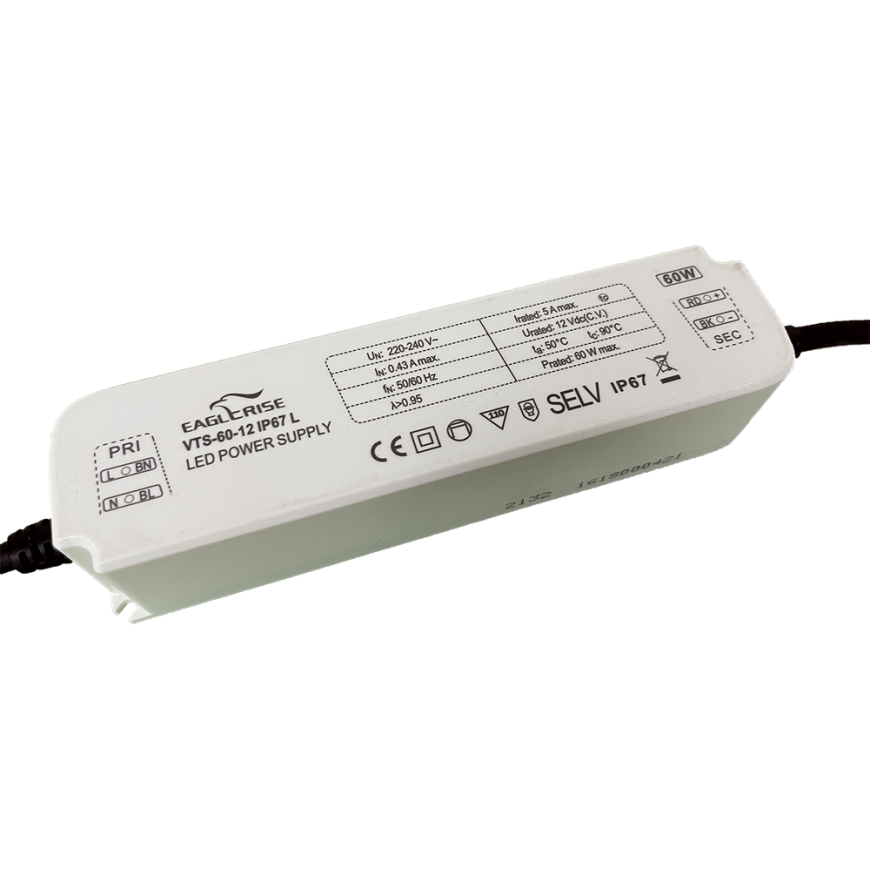 Eurolight Power supply 60W 12V IP67