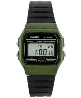 Men's watch CASIO F-91WM-3AER (zd102f) + BOX