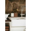 Wenko Liquid dispenser with bamboo organizer MERA