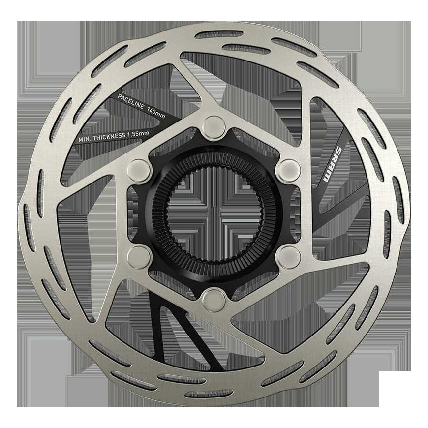 Jarrulevy SRAM Paceline Rounded 140mm C-Lock ilman lukkorengasta