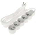 MULTI-OUTLET EXTENSION CABLE LE-049492 (5 SOCKETS) 3 m LEGRAND MULTI-OUTLET EXTENSION CABLE LE-049492 (5 SOCKETS) 3 m LEGRAND