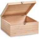 Zeller Lockable wooden box, 26 x 26 x 12.5 cm Zeller Lockable wooden box, 26 x 26 x 12.5 cm