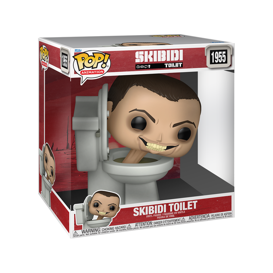 FUNKO POP! Jumbo Vinyl: Фигурка Skibidi Toilet