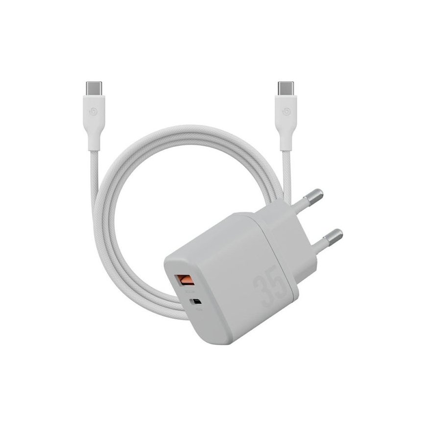 Wall Charger Bazic Goport Velox Kit 1xUSB-C 1xUSB-A GaN 35W w – 2