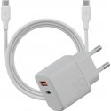 Wall Charger Bazic Goport Velox Kit 1xUSB-C 1xUSB-A GaN 35W w Wall Charger Bazic Goport Velox Kit 1xUSB-C 1xUSB-A GaN 35W w
