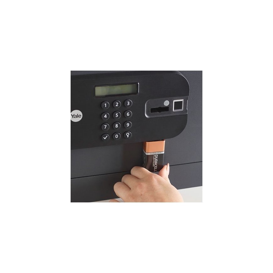 Yale YSFB/250/EB1 seifs Pārnēsājams seifs 20,5 L Melns – 5