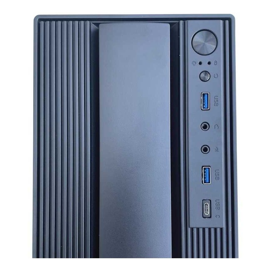EUROCASE-kotelo MC MF-300B, Micro Tower, 1xUSB-C, 2xUSB 3.0, 2x audio, ilman virtalähdettä – 2