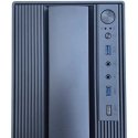EUROCASE case MC MF-300B, Micro Tower, 1xUSB-C, 2xUSB 3.0, 2x audio, without power supply