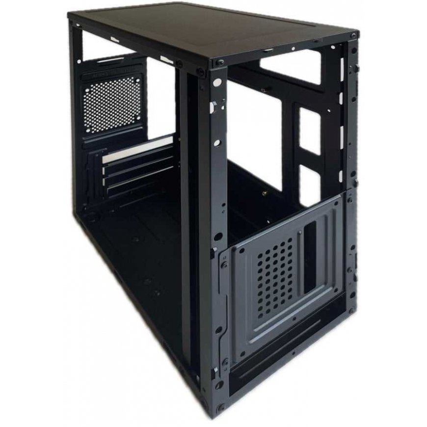 EUROCASE case MC MF-300B, Micro Tower, 1xUSB-C, 2xUSB 3.0, 2x audio, without power supply – 3