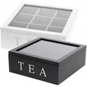 Excellent Houseware Tea box 22x22x8.5 cm Excellent Houseware Tea box 22x22x8.5 cm
