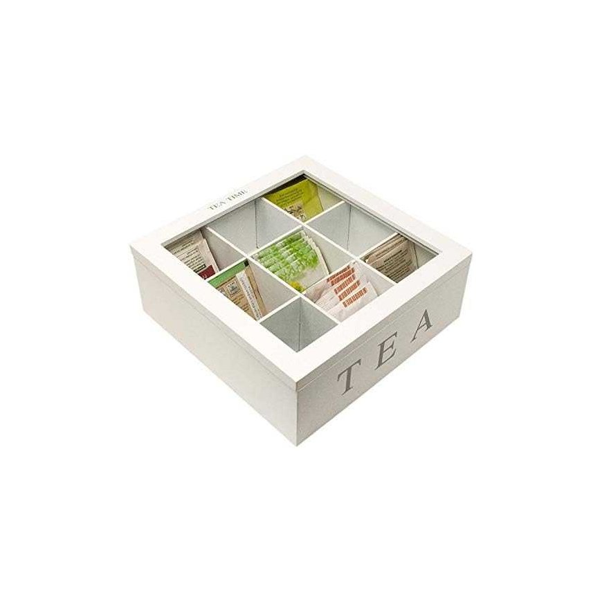 Excellent Houseware Tea box 22x22x8.5 cm – 5