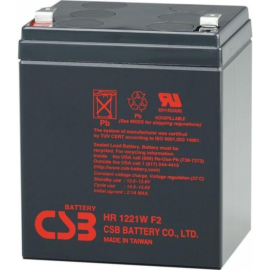 Eaton backup battery UPS, 12V, 5Ah - 999201895