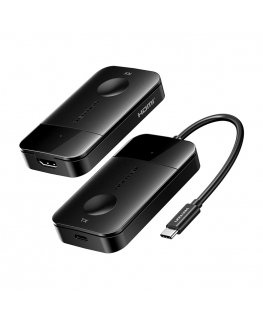 Vention USB-C to HDMI wireless transmitter/receiver 0.15m (black)